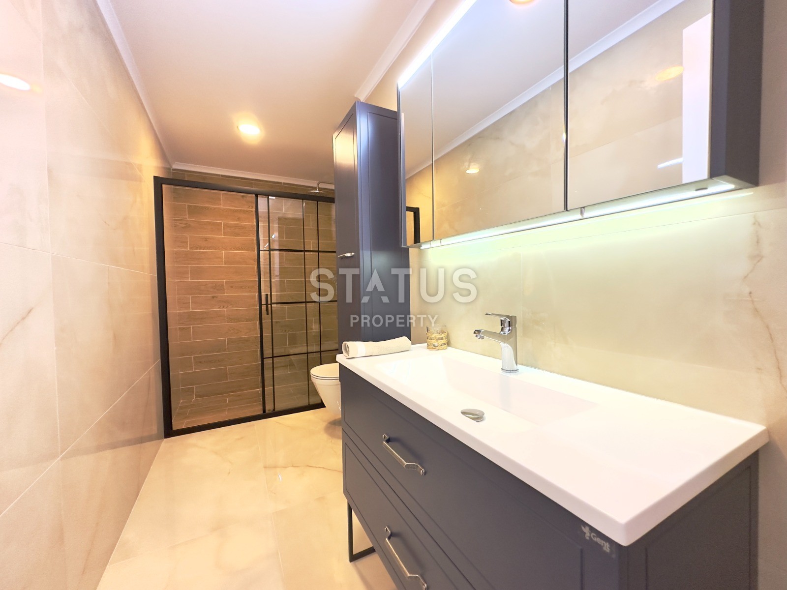 Duplex 3+1 under citizenship in Mahmutlar district, 151m2 фото 24