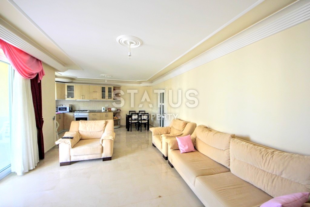 Трехкомнатные апартаменты с  видом на море и горы в Махмутларе, 120 кв. м. фото 5