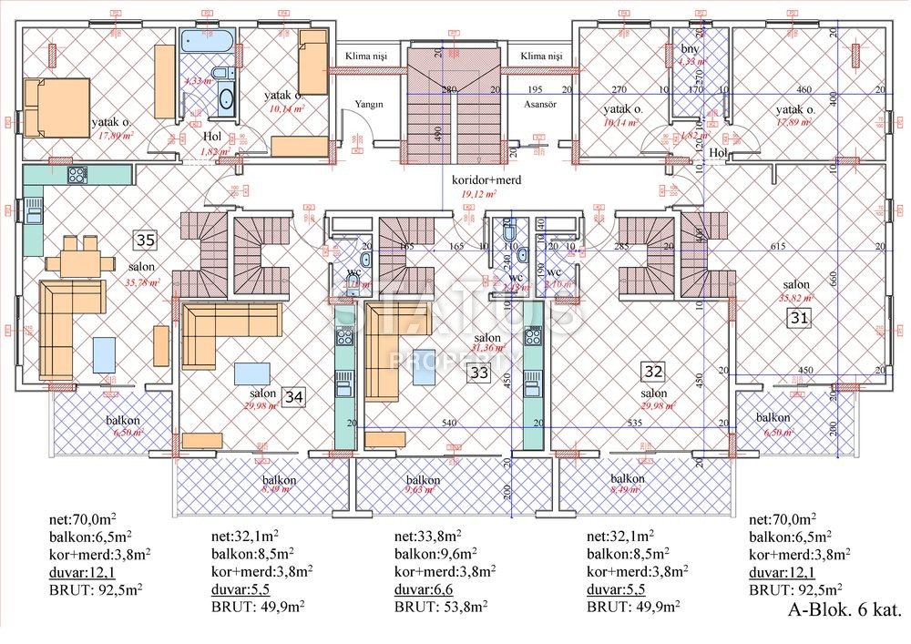 Modern complex in the center of Avsallar with excellent apartment options фото 9