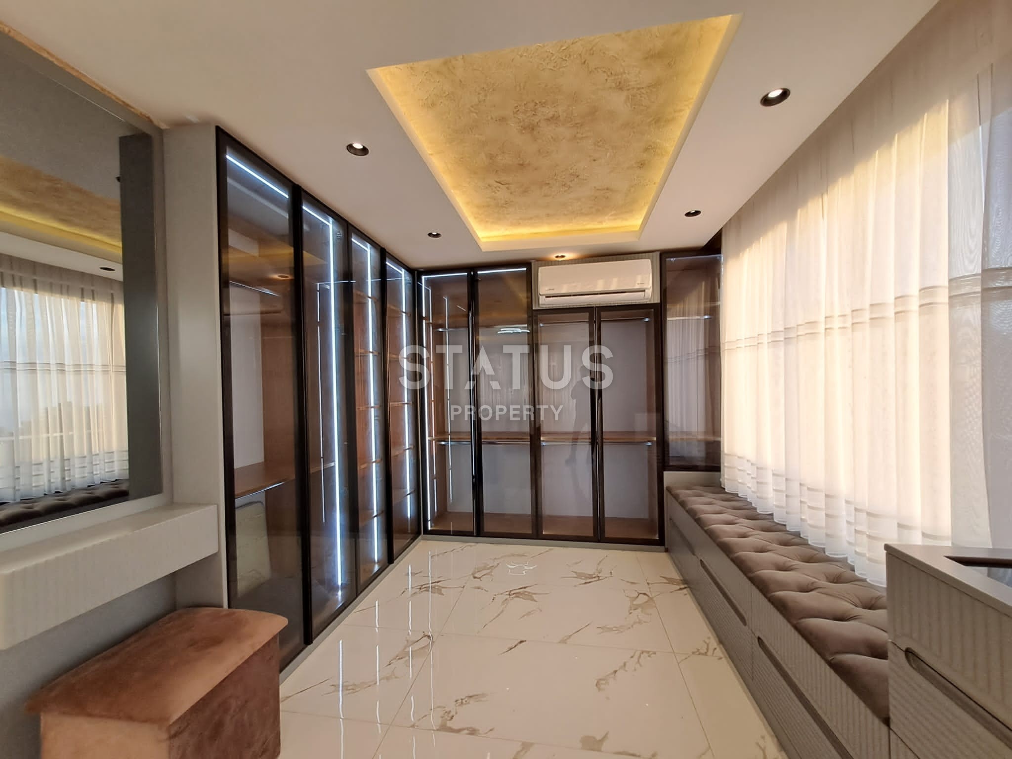 Роскошная трехэтажная вилла в районе Бекташ, 300 м2 фото 12