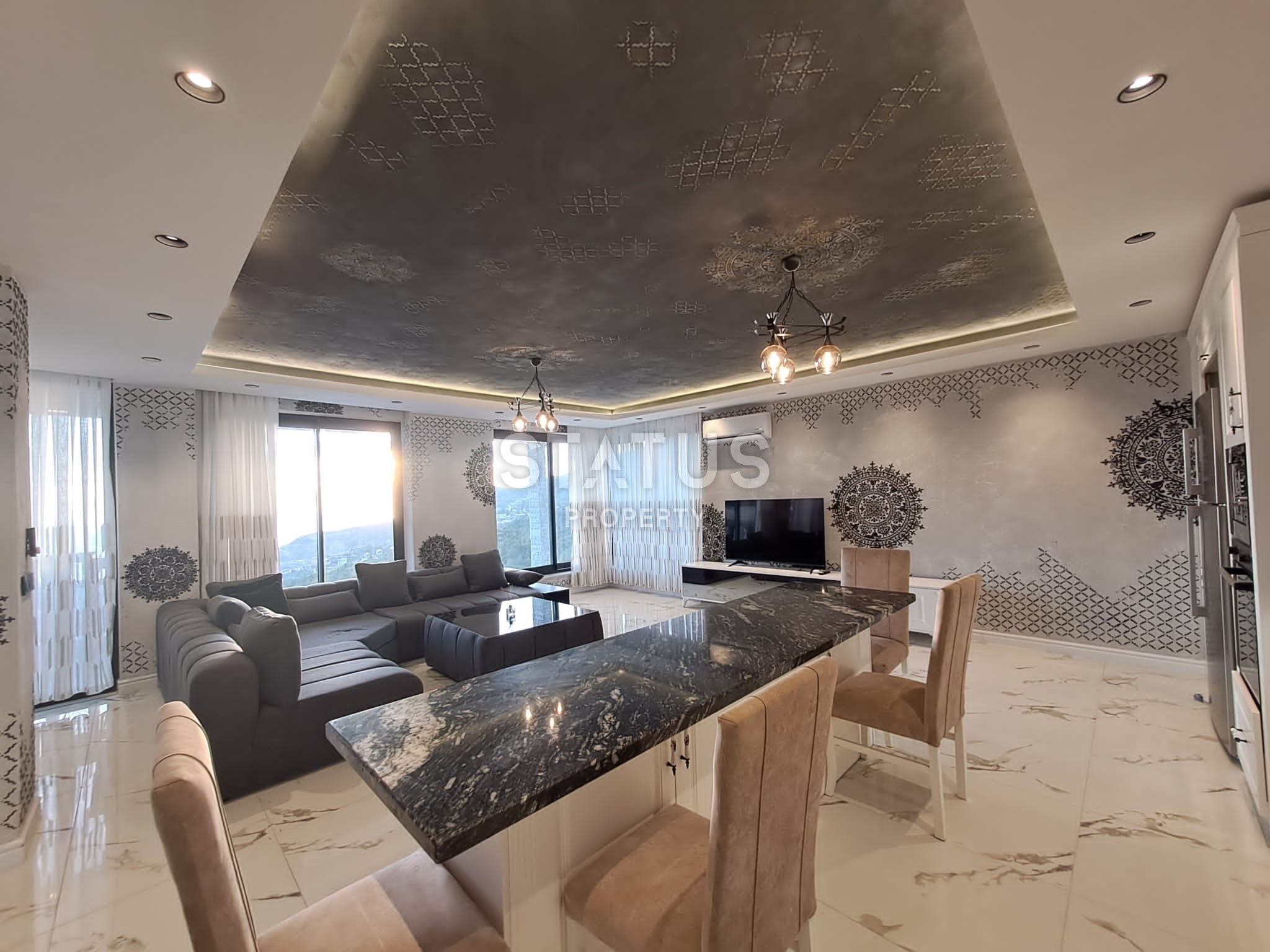 Роскошная трехэтажная вилла в районе Бекташ, 300 м2 фото 30