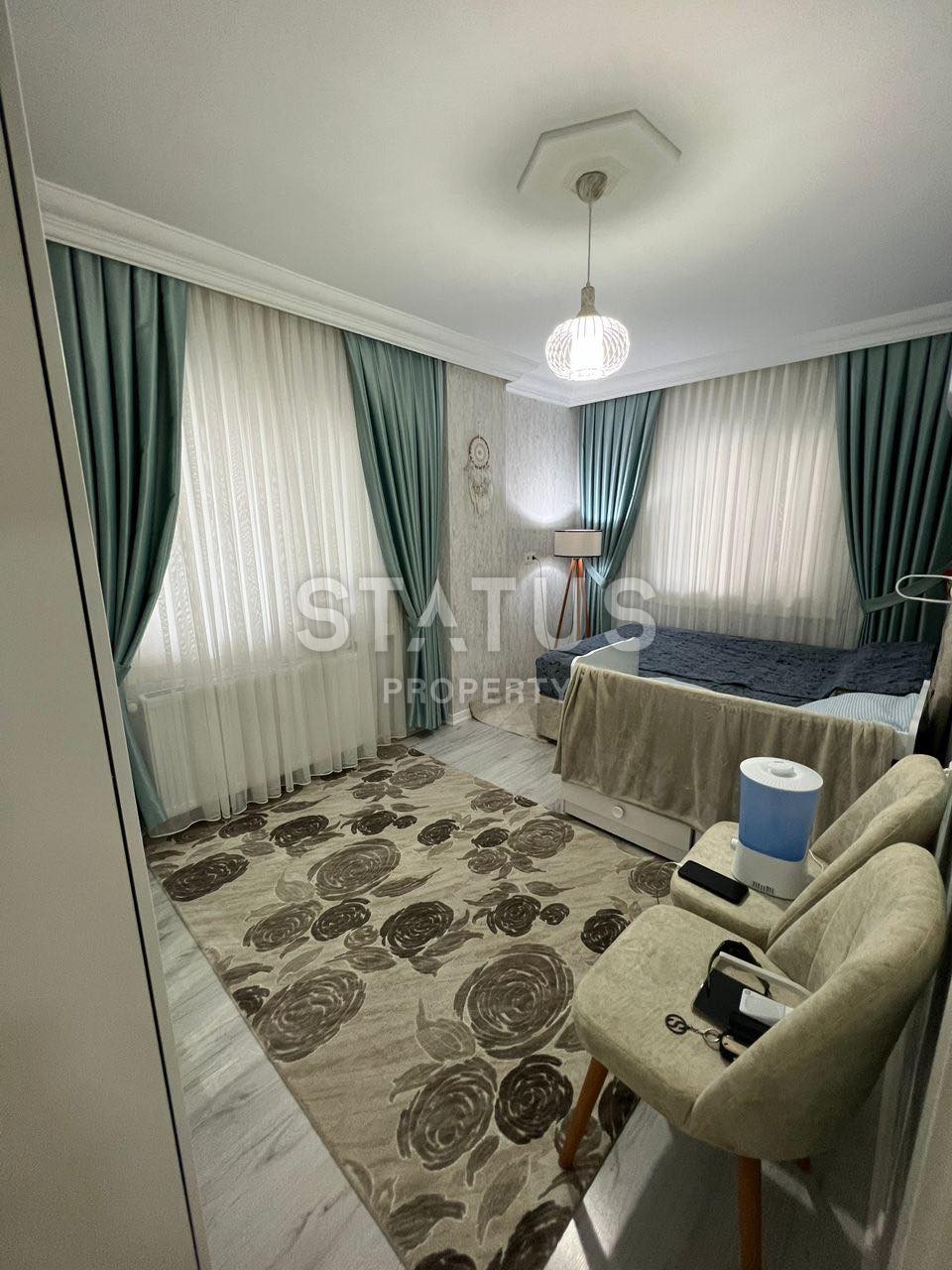 Меблированная трехкомнатная квартира в районе Муратпаша, 100 м2 фото 5