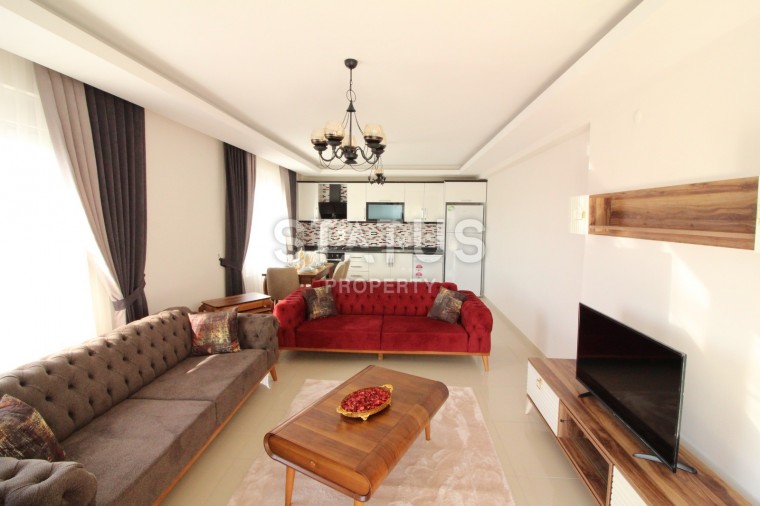 Двухкомнатная квартира с новой мебелью, общей площадью 89 м2! Махмутлар фото 1