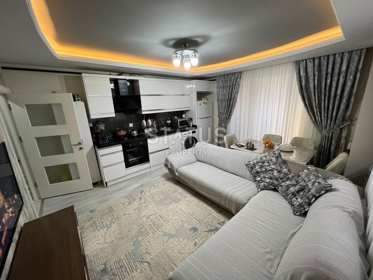 Меблированная трехкомнатная квартира в районе Муратпаша, 100 м2 фото 14