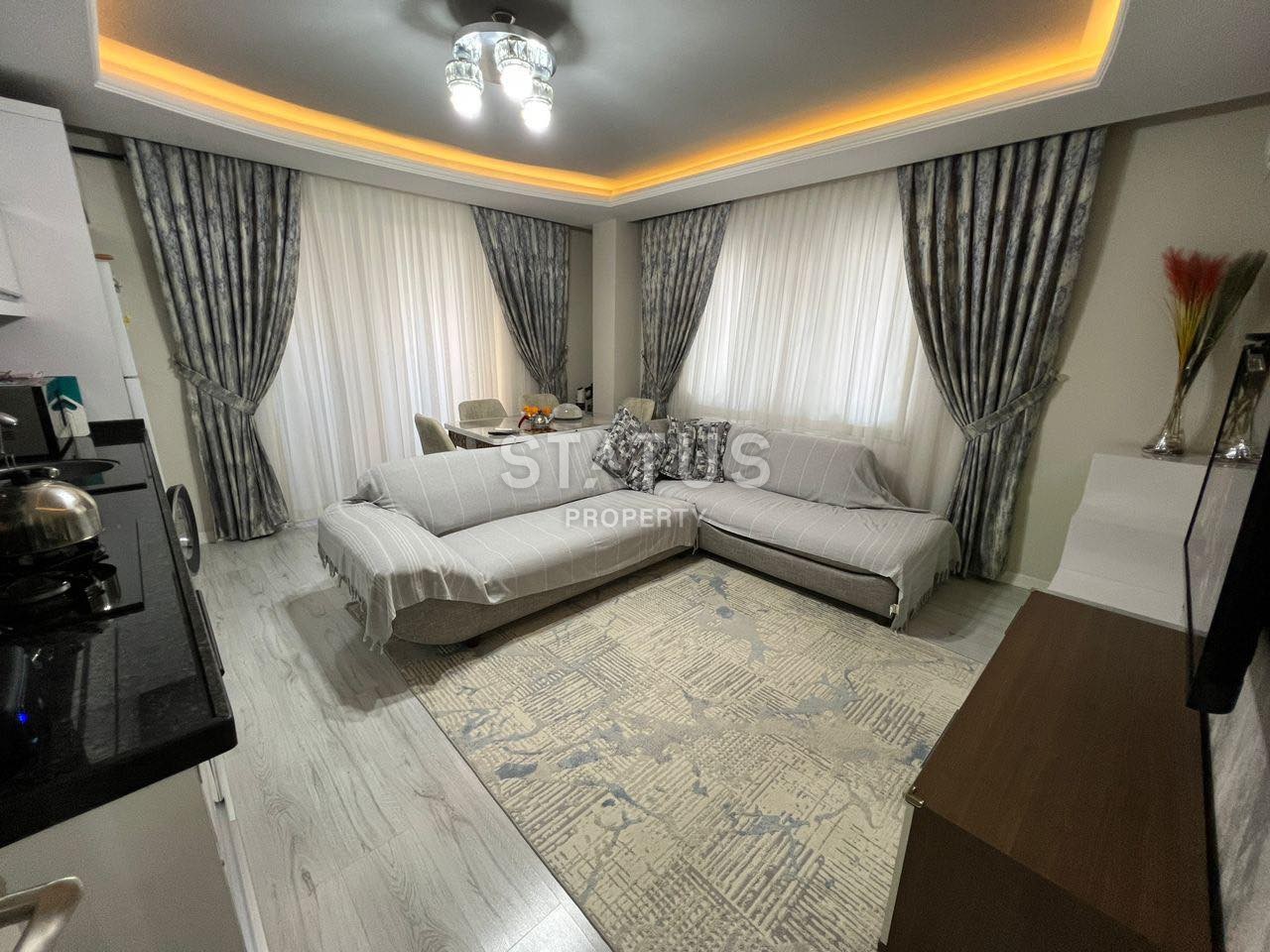 Меблированная трехкомнатная квартира в районе Муратпаша, 100 м2 фото 15