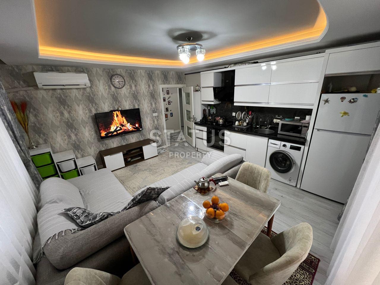 Меблированная трехкомнатная квартира в районе Муратпаша, 100 м2 фото 16