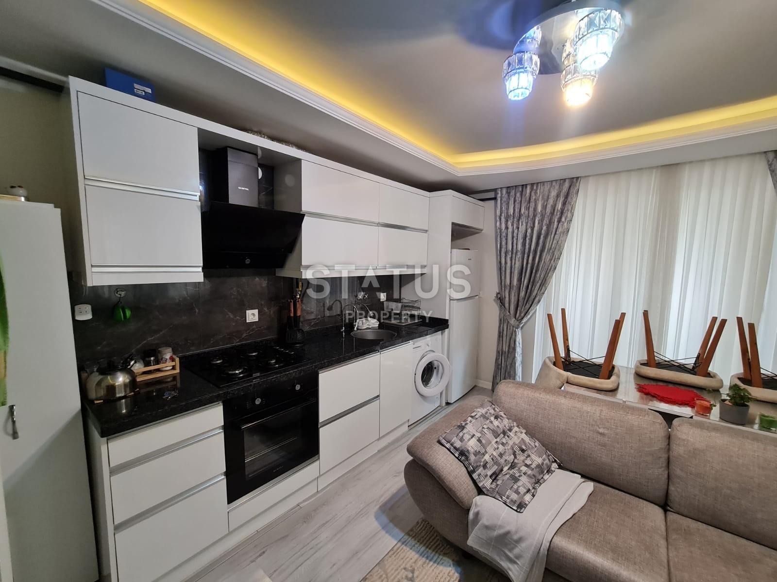 Меблированная трехкомнатная квартира в районе Муратпаша, 100 м2 фото 19