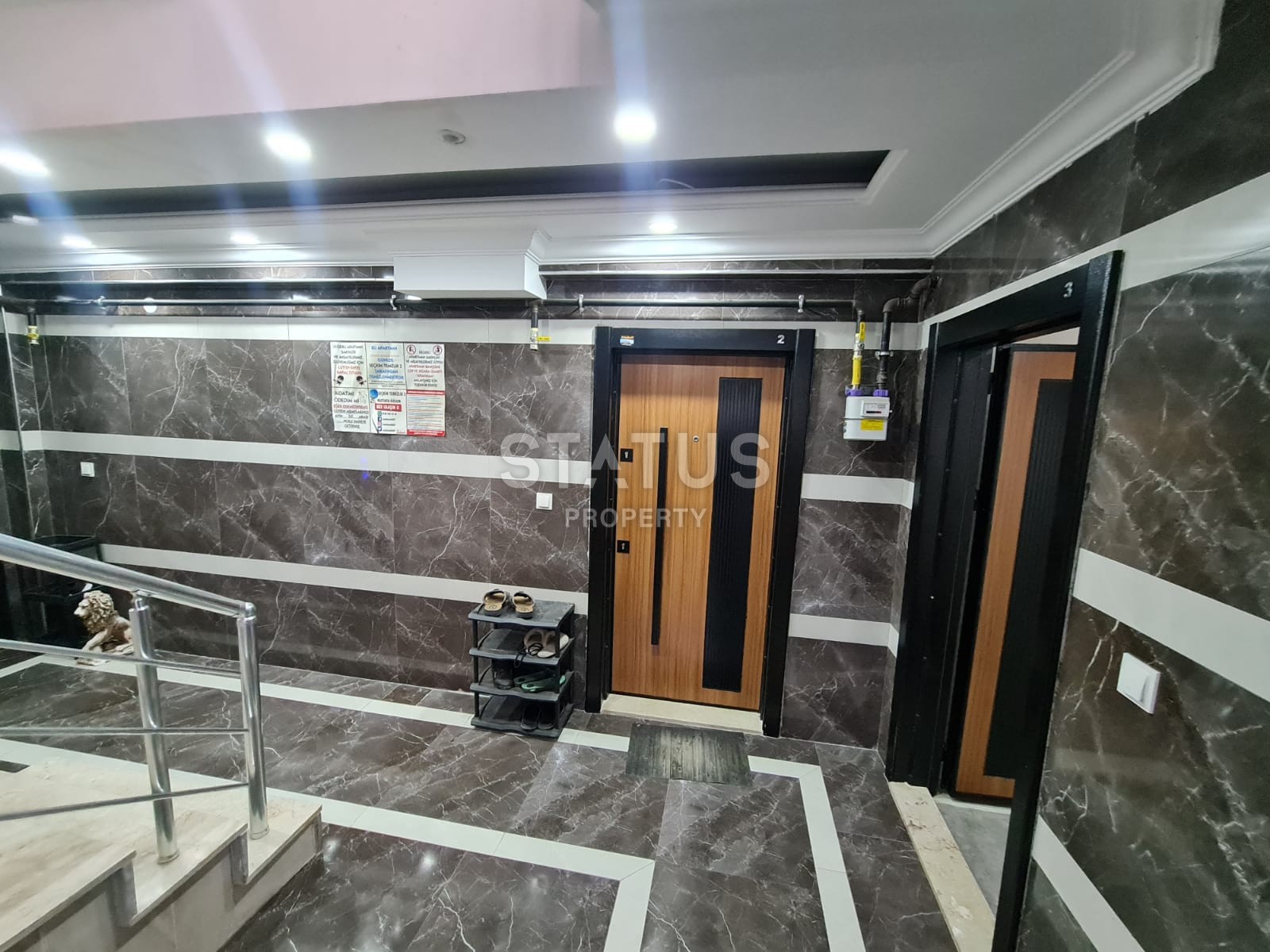 Меблированная трехкомнатная квартира в районе Муратпаша, 100 м2 фото 22