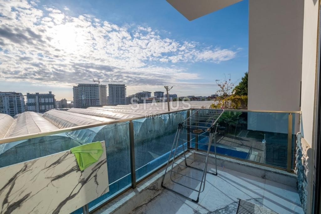 Меблированная двухкомнатная квартира в Махмутларе, 45 м2 фото 20