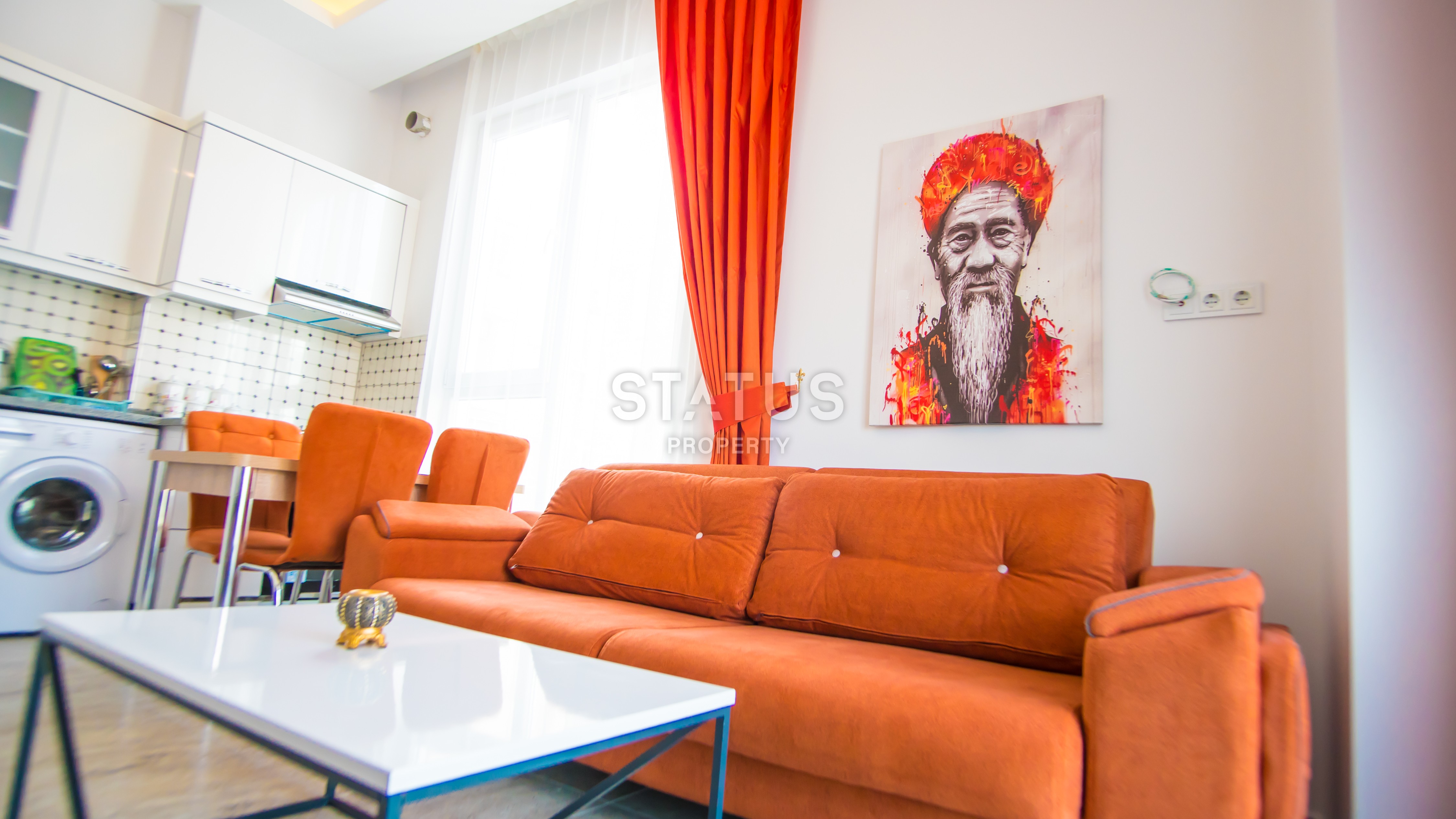 Двухкомнатная квартира в Махмутларе с отличной локацией, 60 м2 фото 9