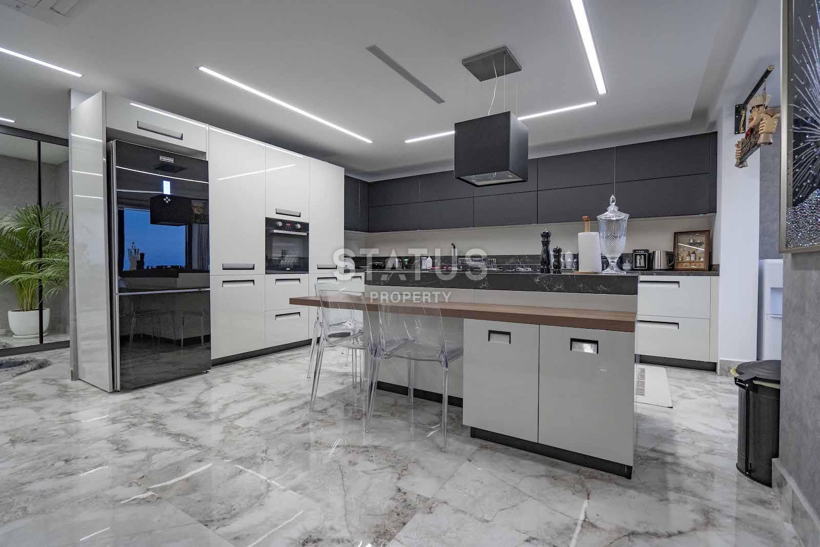 Роскошный пентхаус с видом на море в Каргыджак, 385 м2 фото 3