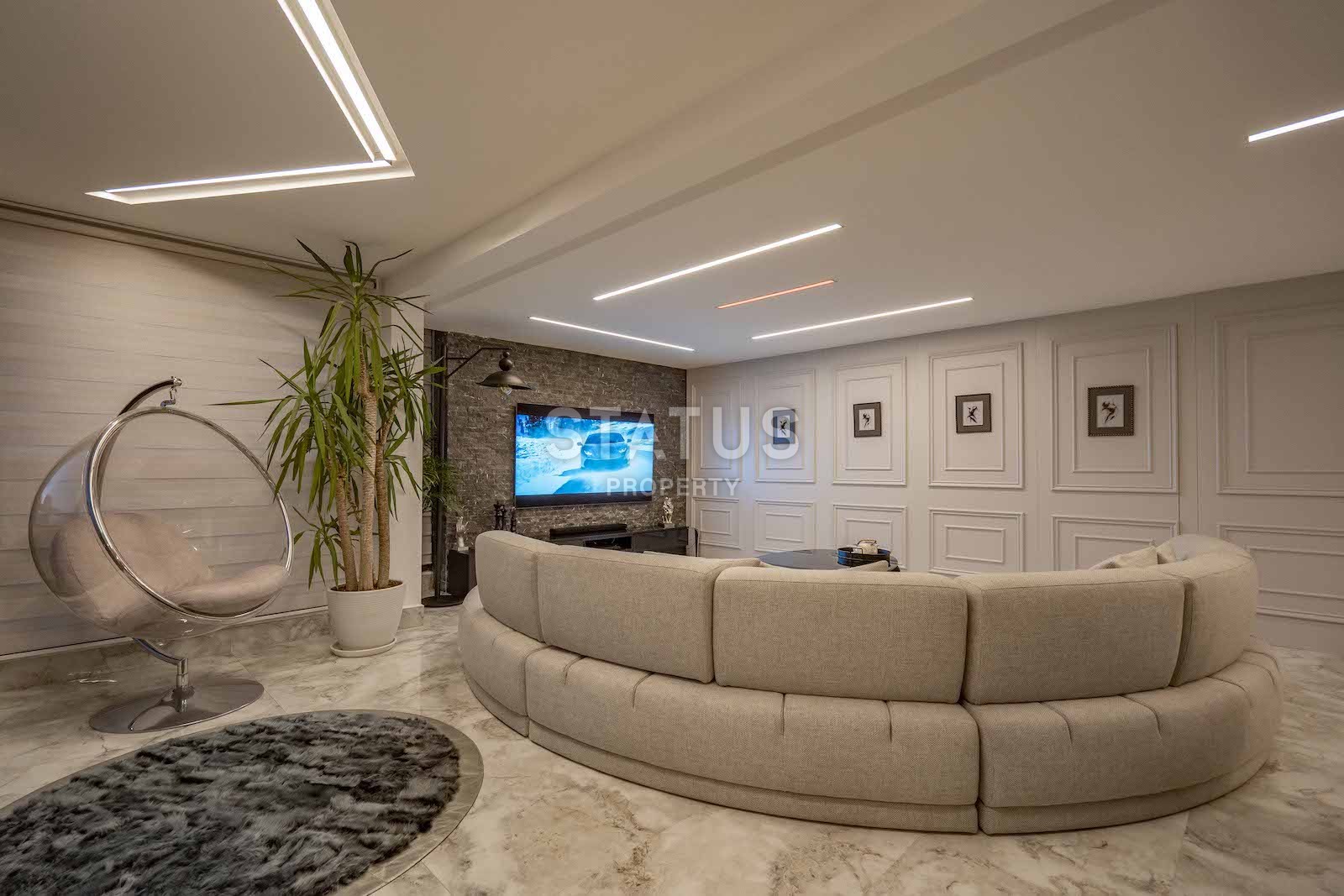 Роскошный пентхаус с видом на море в Каргыджак, 385 м2 фото 27