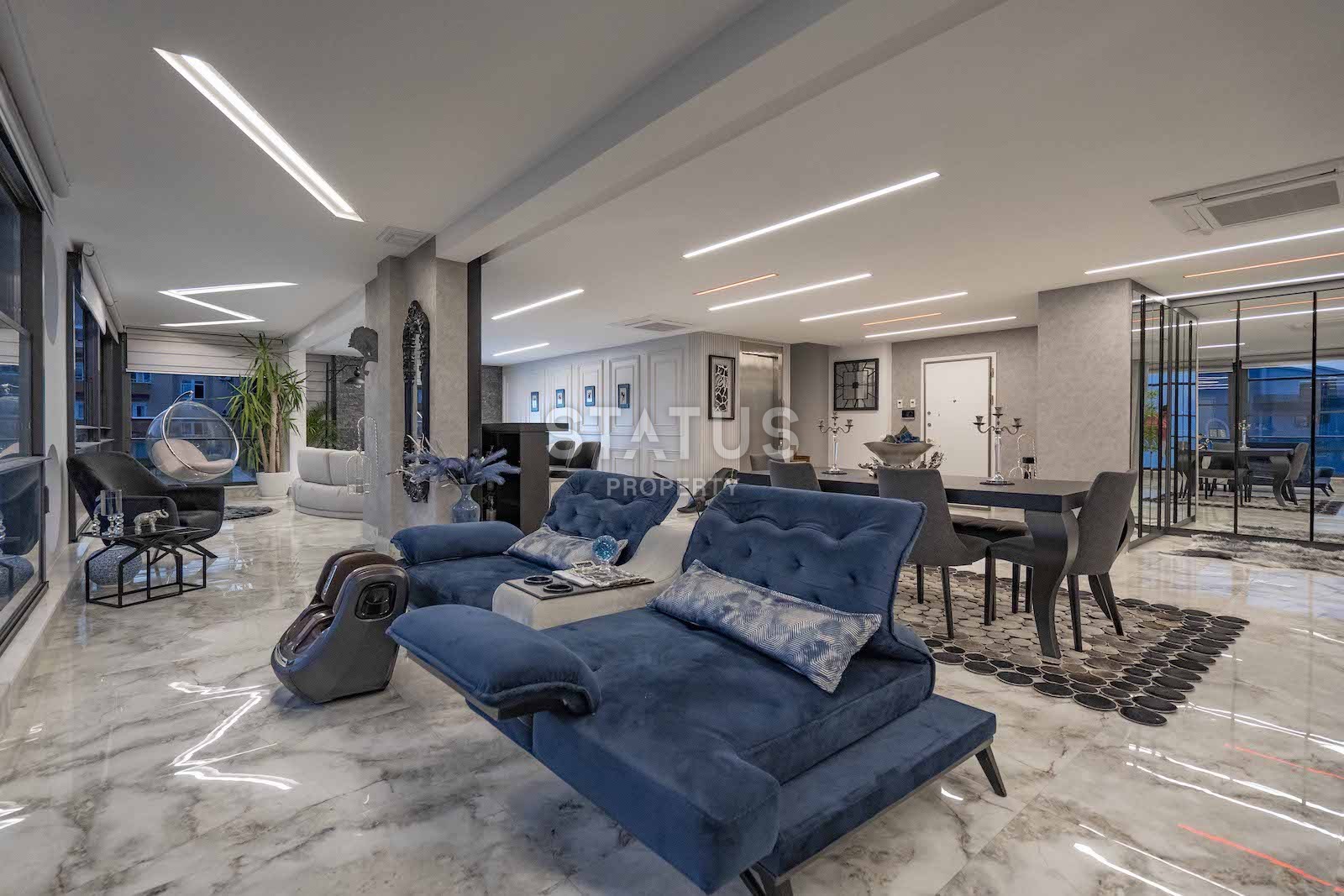 Роскошный пентхаус с видом на море в Каргыджак, 385 м2 фото 30