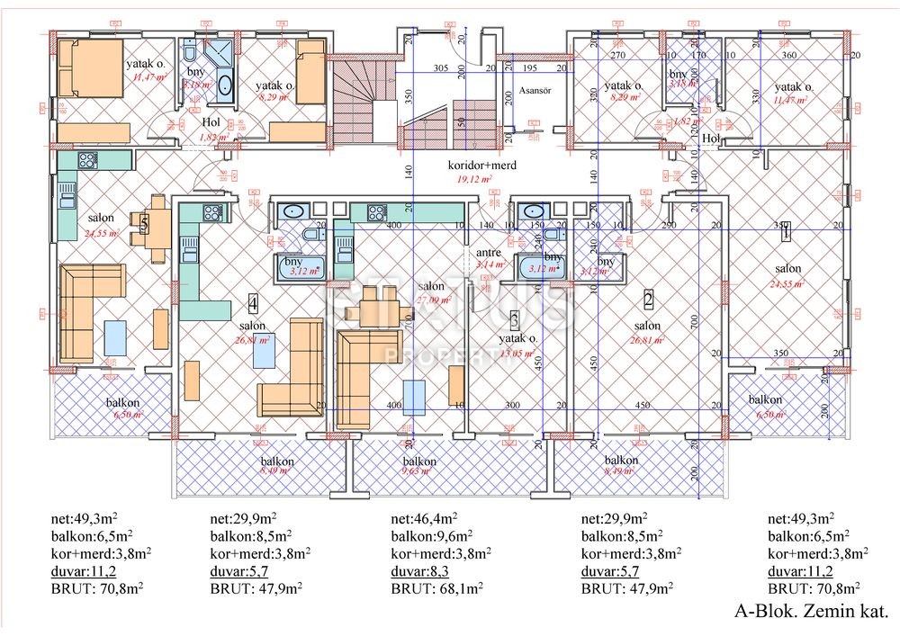 Modern complex in the center of Avsallar with excellent apartment options фото 12