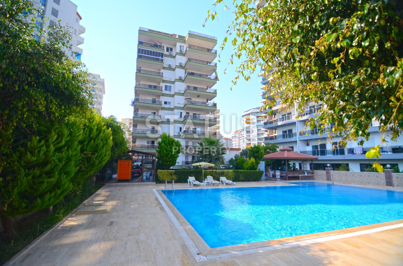 Трёхкомнатная квартира с отдельной кухней с видом на море и горы. Махмутлар. 125 кв. м. фото 8