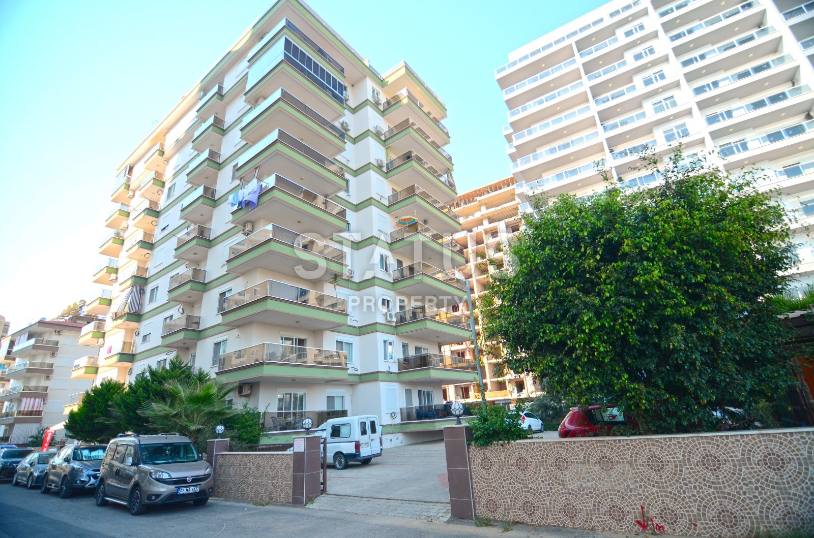 Трёхкомнатная квартира с отдельной кухней с видом на море и горы. Махмутлар. 125 кв. м. фото 9