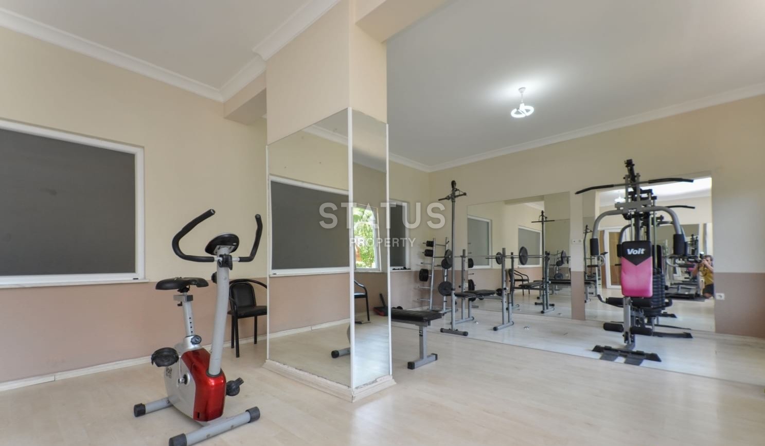 Меблированная двухкомнатная квартира в Джикджилли, 55 м2 фото 11