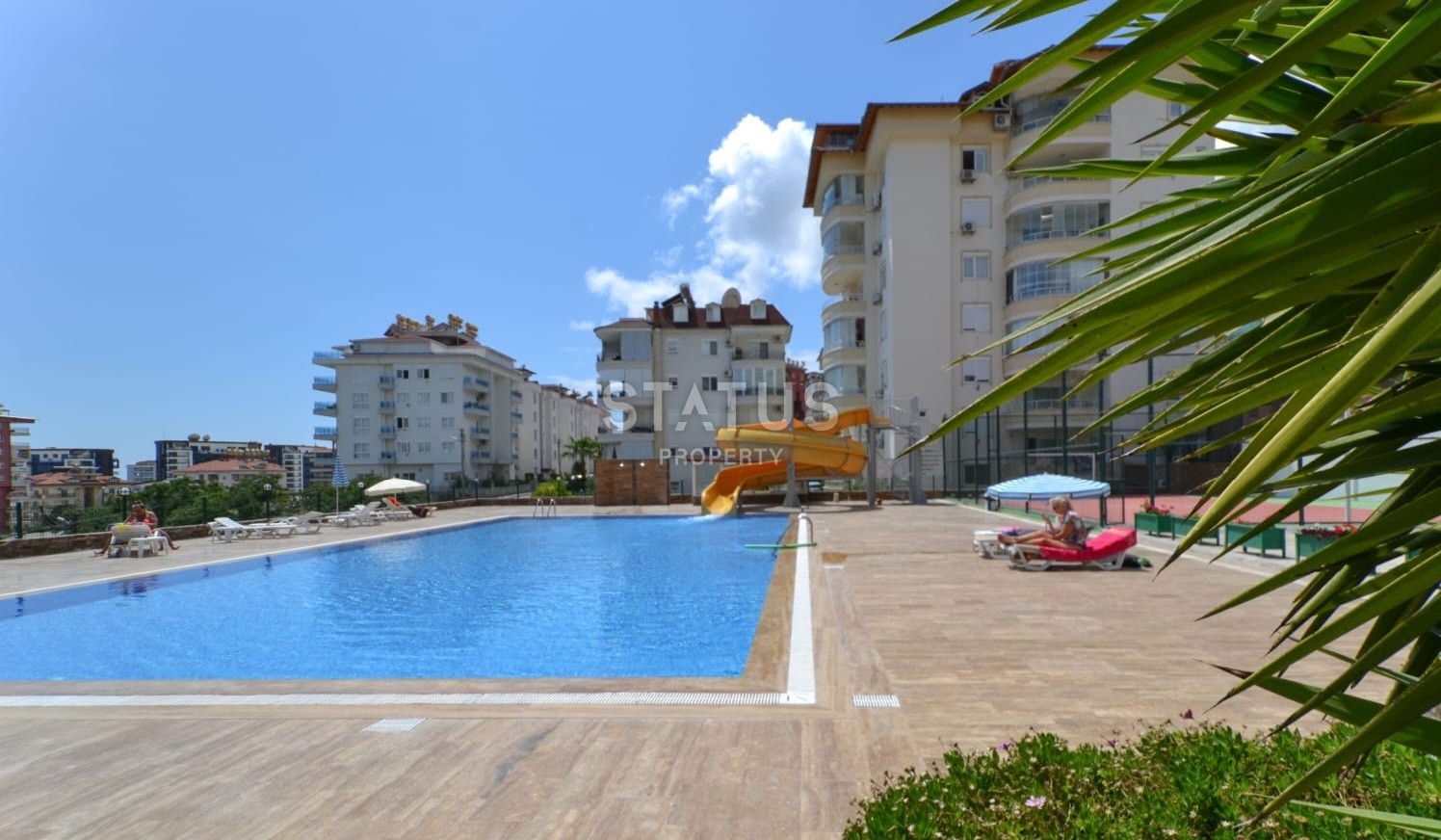 Меблированная двухкомнатная квартира в Джикджилли, 55 м2 фото 23