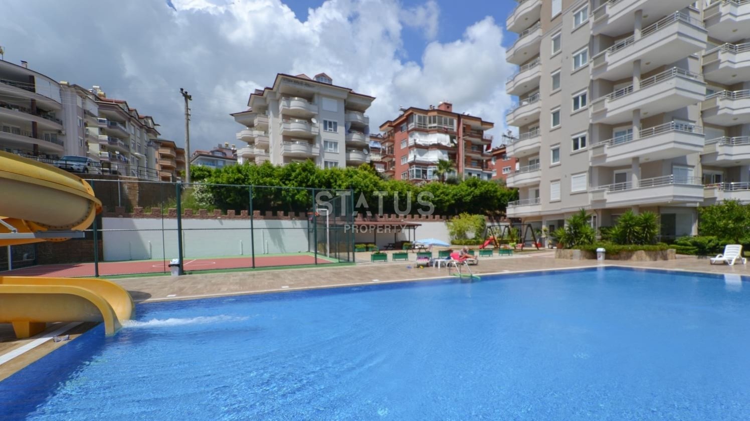 Меблированная двухкомнатная квартира в Джикджилли, 55 м2 фото 25