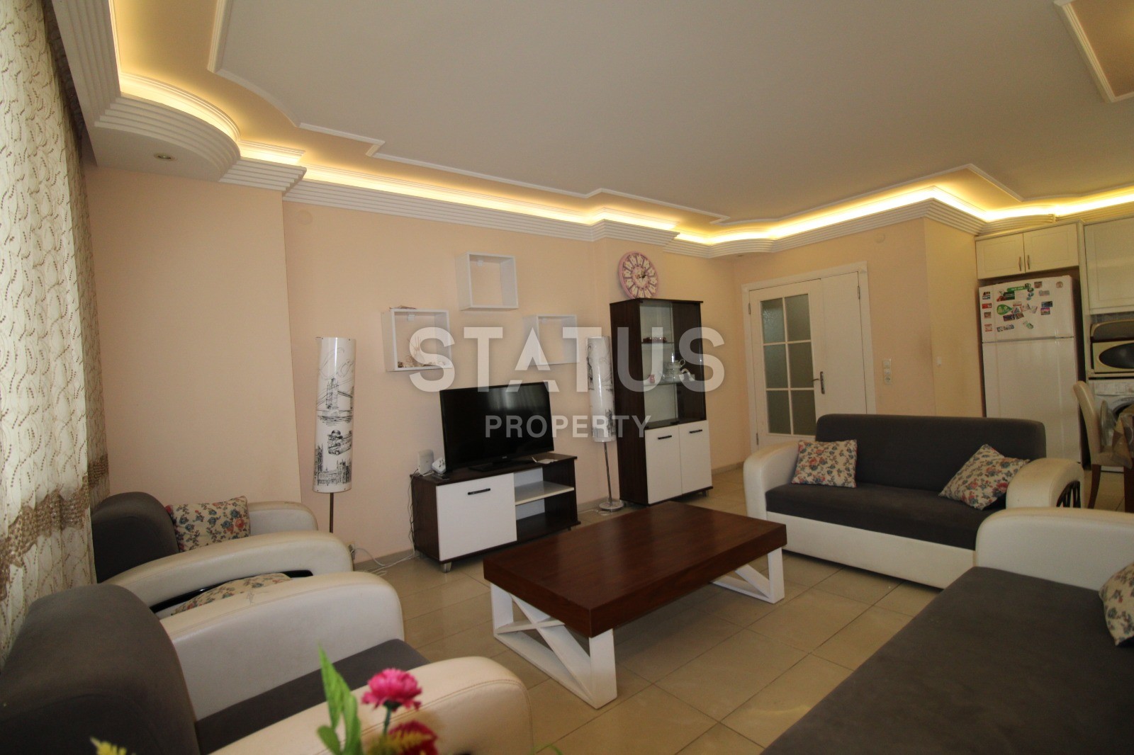 Квартира 2+1 с мебелью в 200 метрах от моря! НЕДОРОГО! Махмутлар,  115 м2 фото 1