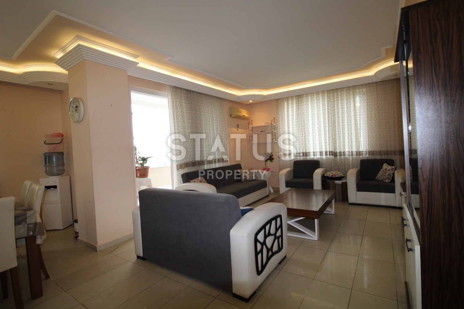 Квартира 2+1 с мебелью в 200 метрах от моря! НЕДОРОГО! Махмутлар,  115 м2 фото 3