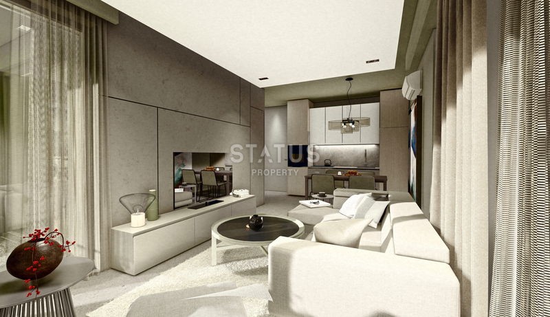 Новый роскошный проект на этапе строительства в районе Авсаллар, 46-145 м2 фото 12