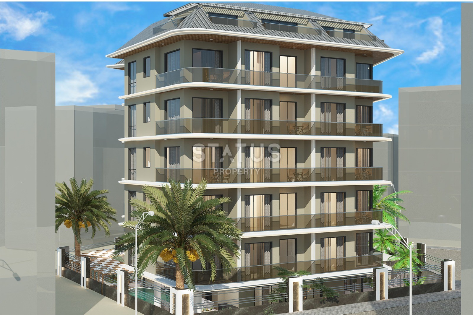 Двухкомнатная квартира в самом центре города, 50 м2 фото 3