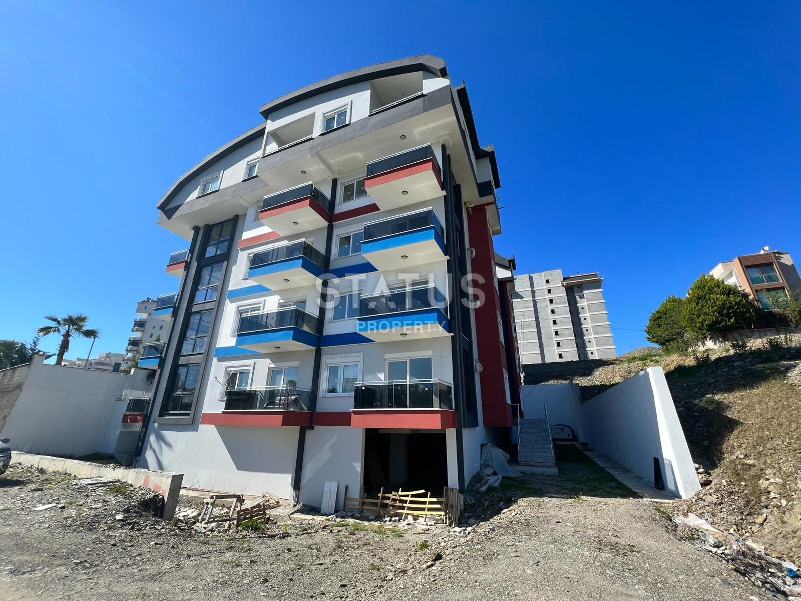 Новая квартира 1+1 в Махмутларе, 55 м2 фото 13