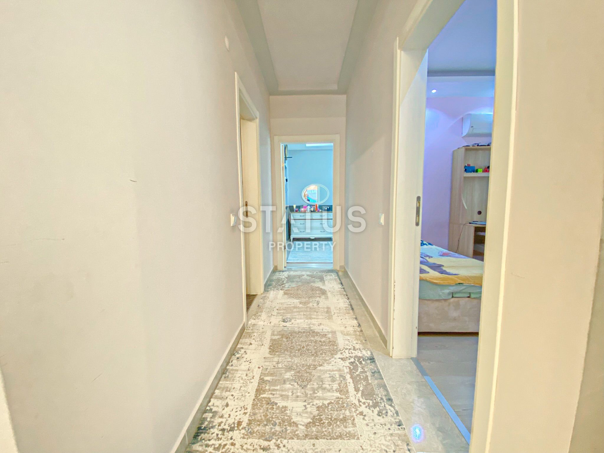 Просторная трёхкомнатная меблированная квартира в районе Тосмур. 110м2 фото 4