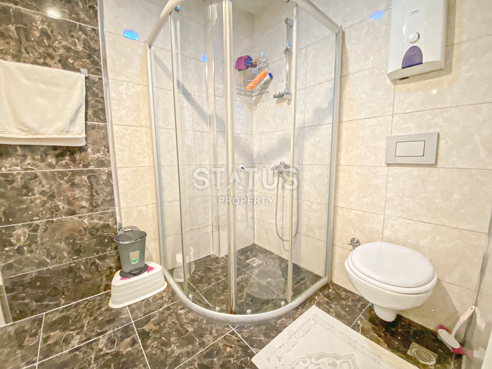 Просторная трёхкомнатная меблированная квартира в районе Тосмур. 110м2 фото 17