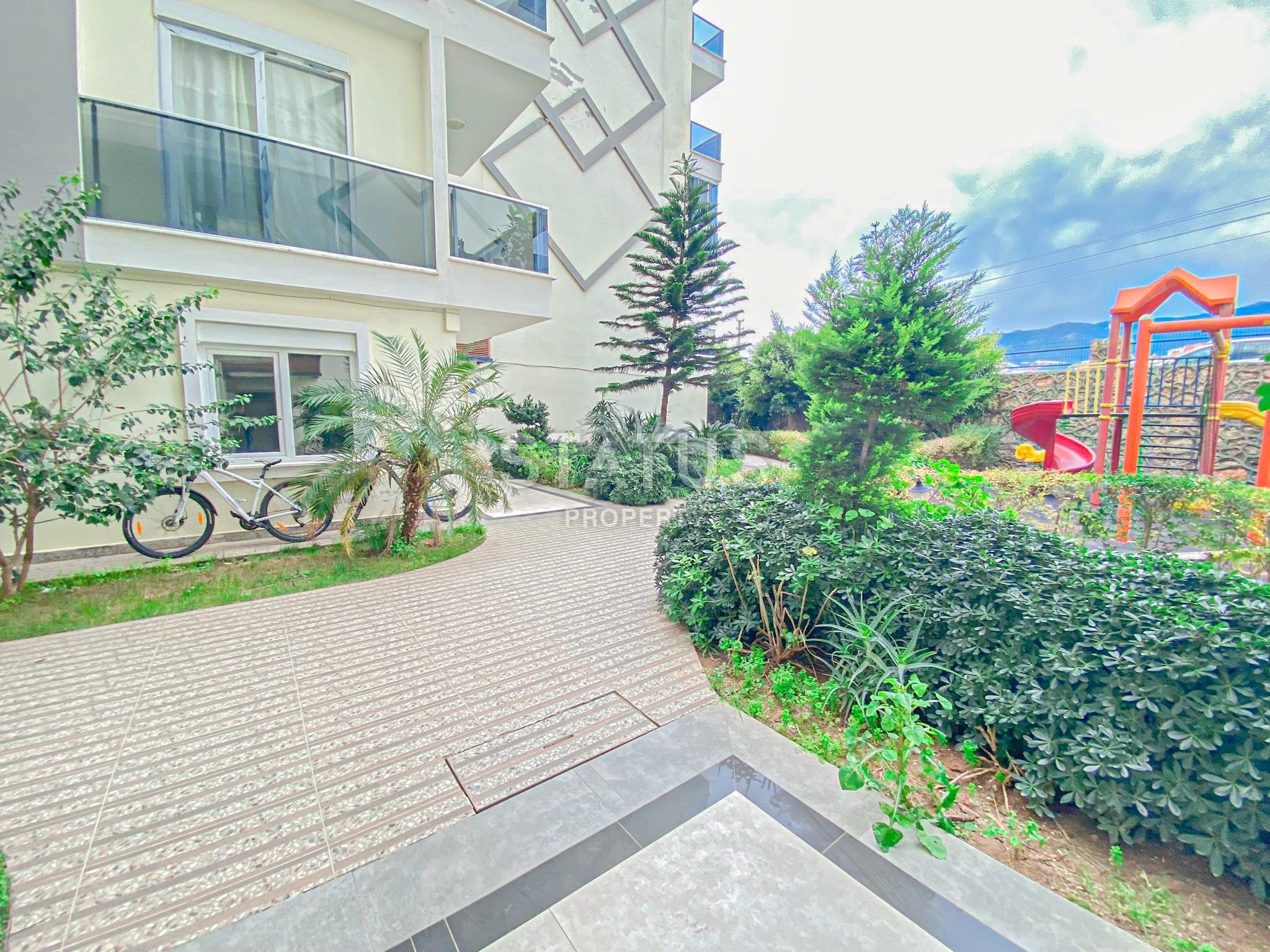 Просторная трёхкомнатная меблированная квартира в районе Тосмур. 110м2 фото 23