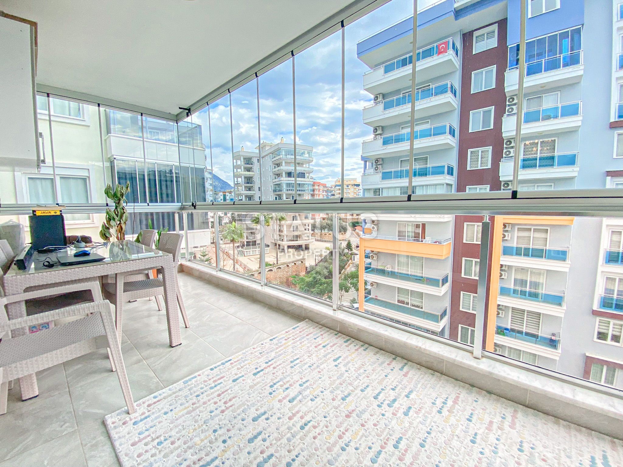 Просторная трёхкомнатная меблированная квартира в районе Тосмур. 110м2 фото 24