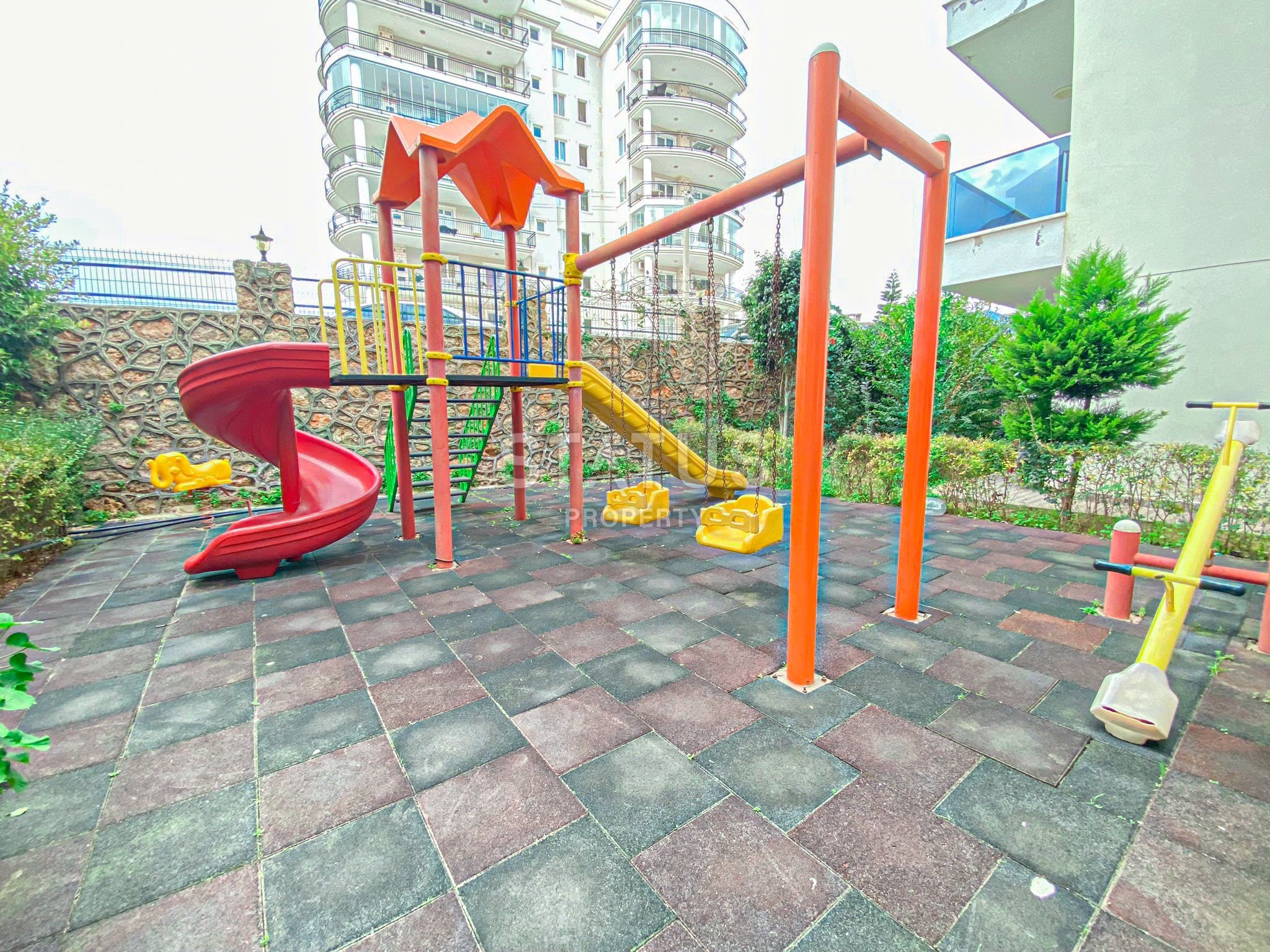 Просторная трёхкомнатная меблированная квартира в районе Тосмур. 110м2 фото 25