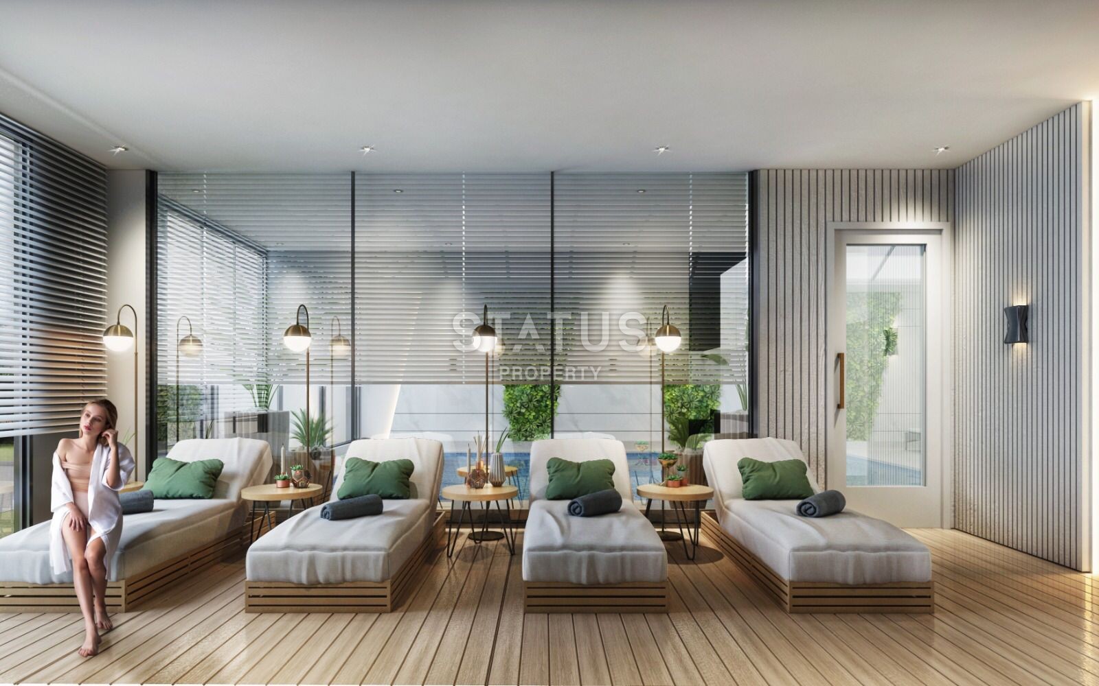 Two-room apartment in a new complex! 51 m2. фото 20