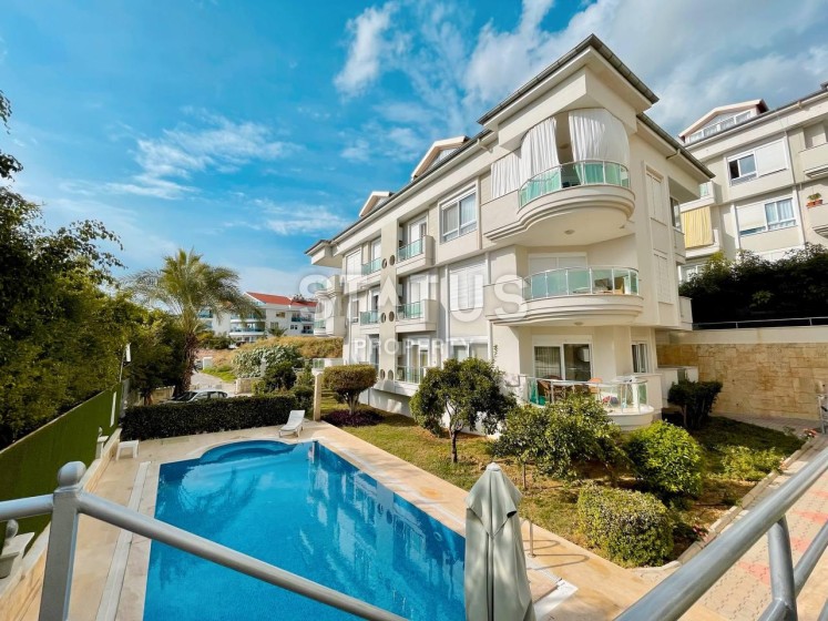 Квартира с садом на знаменитом пляже Клеопатра, 100 м2 фото 1