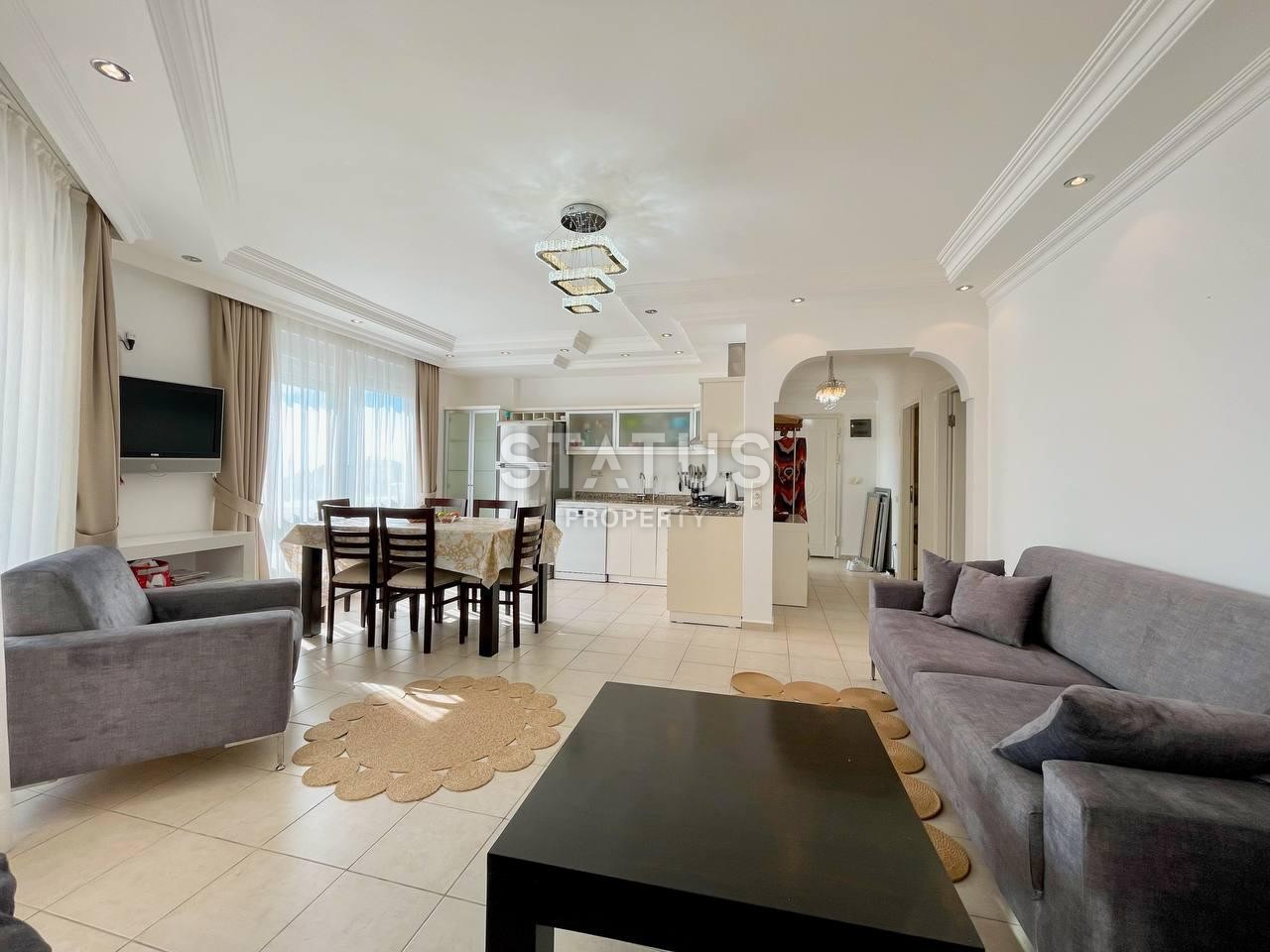 Apartment with a garden on the famous Cleopatra beach, 100 m2 фото 10