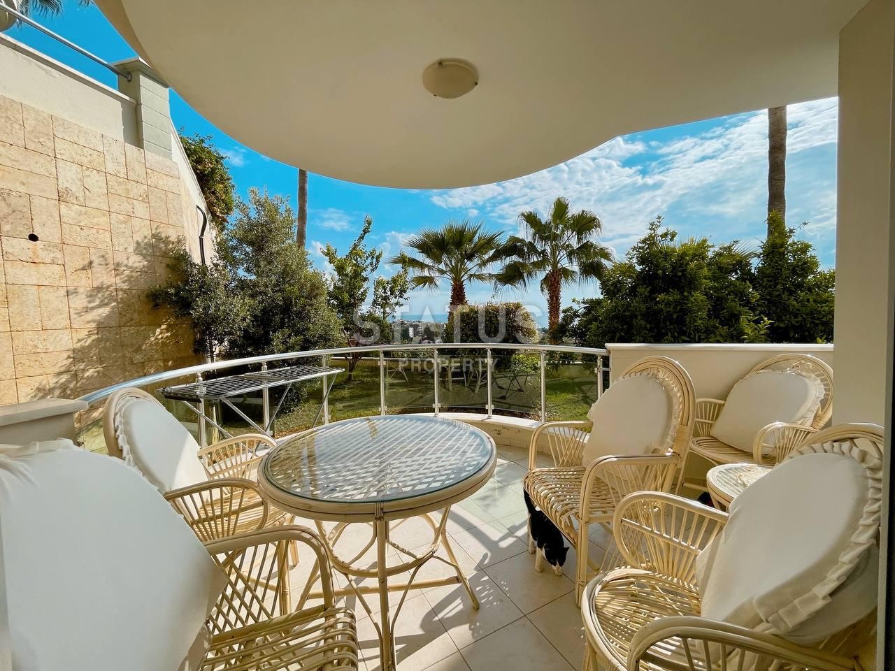 Apartment with a garden on the famous Cleopatra beach, 100 m2 фото 22