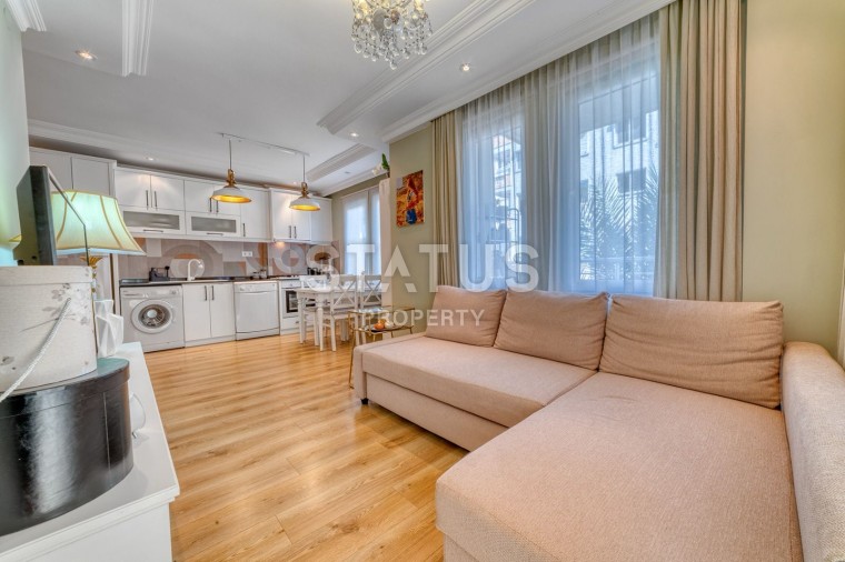 Уютная квартира 1+1 в 300 метрах от пляжа Клеопатра, 49 м2 фото 1