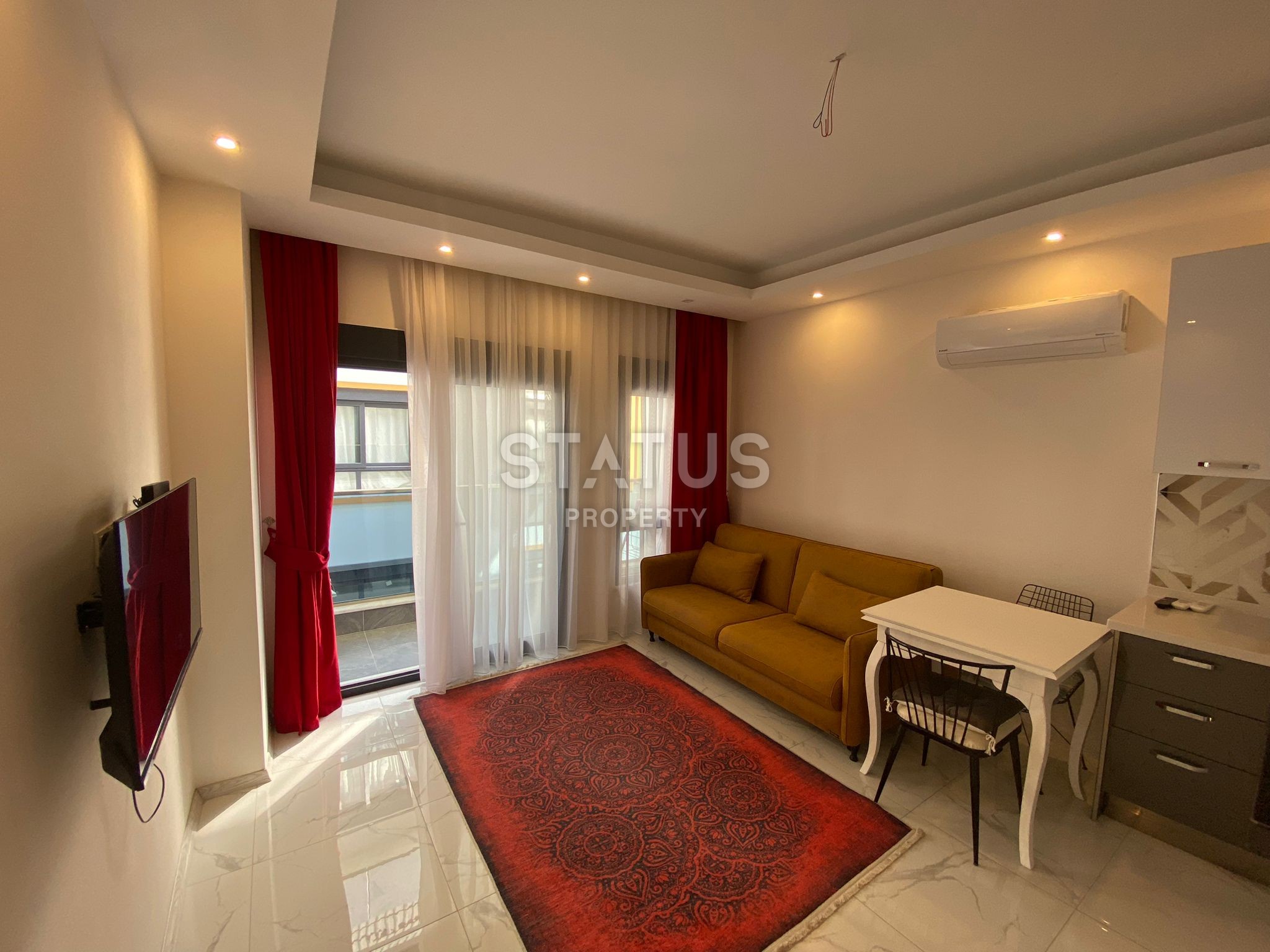 Квартира 1+1  в комплексе всего в 500 метрах от пляжа Клеопатры, 60м2 фото 4