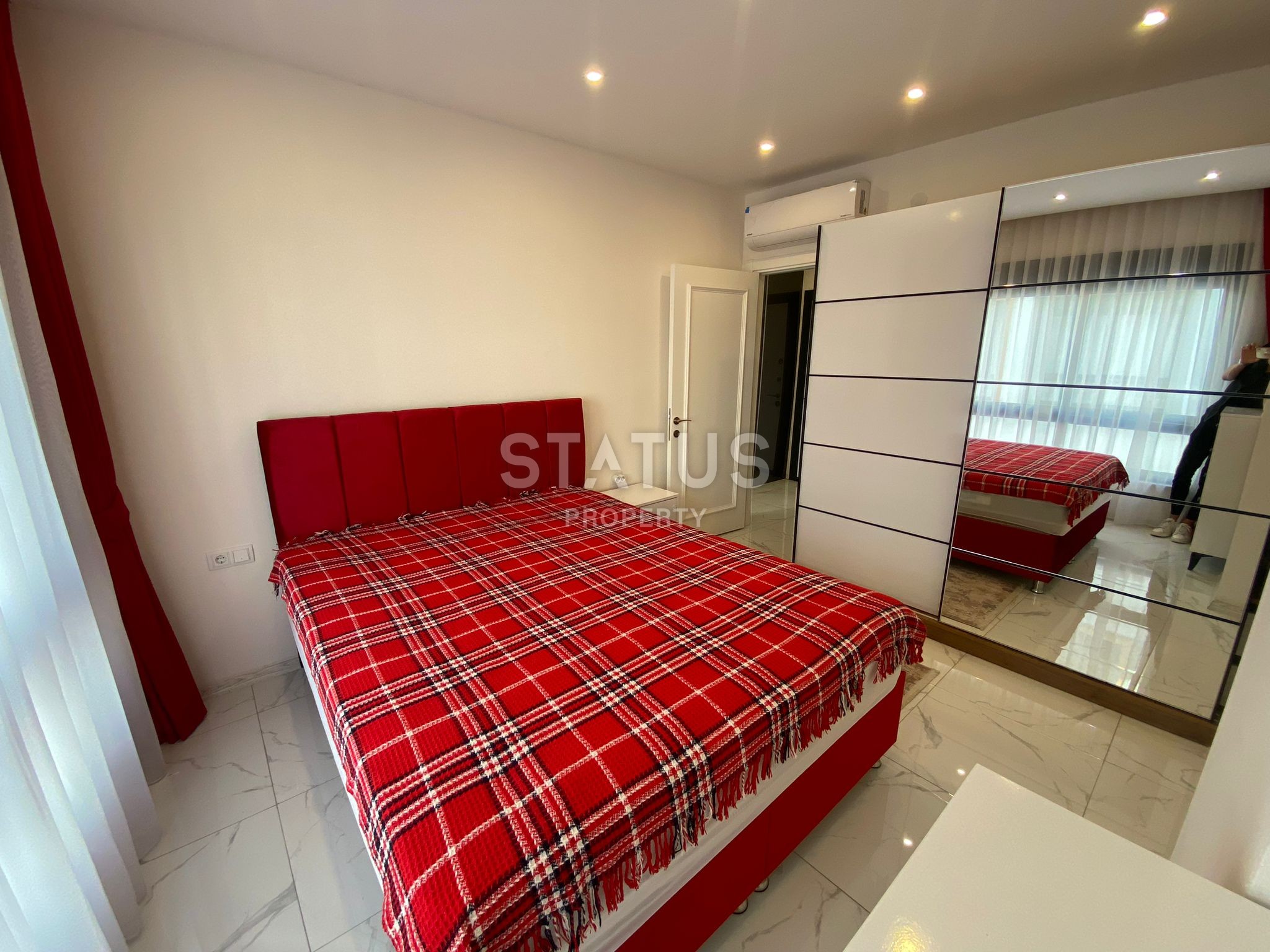 Квартира 1+1  в комплексе всего в 500 метрах от пляжа Клеопатры, 60м2 фото 6