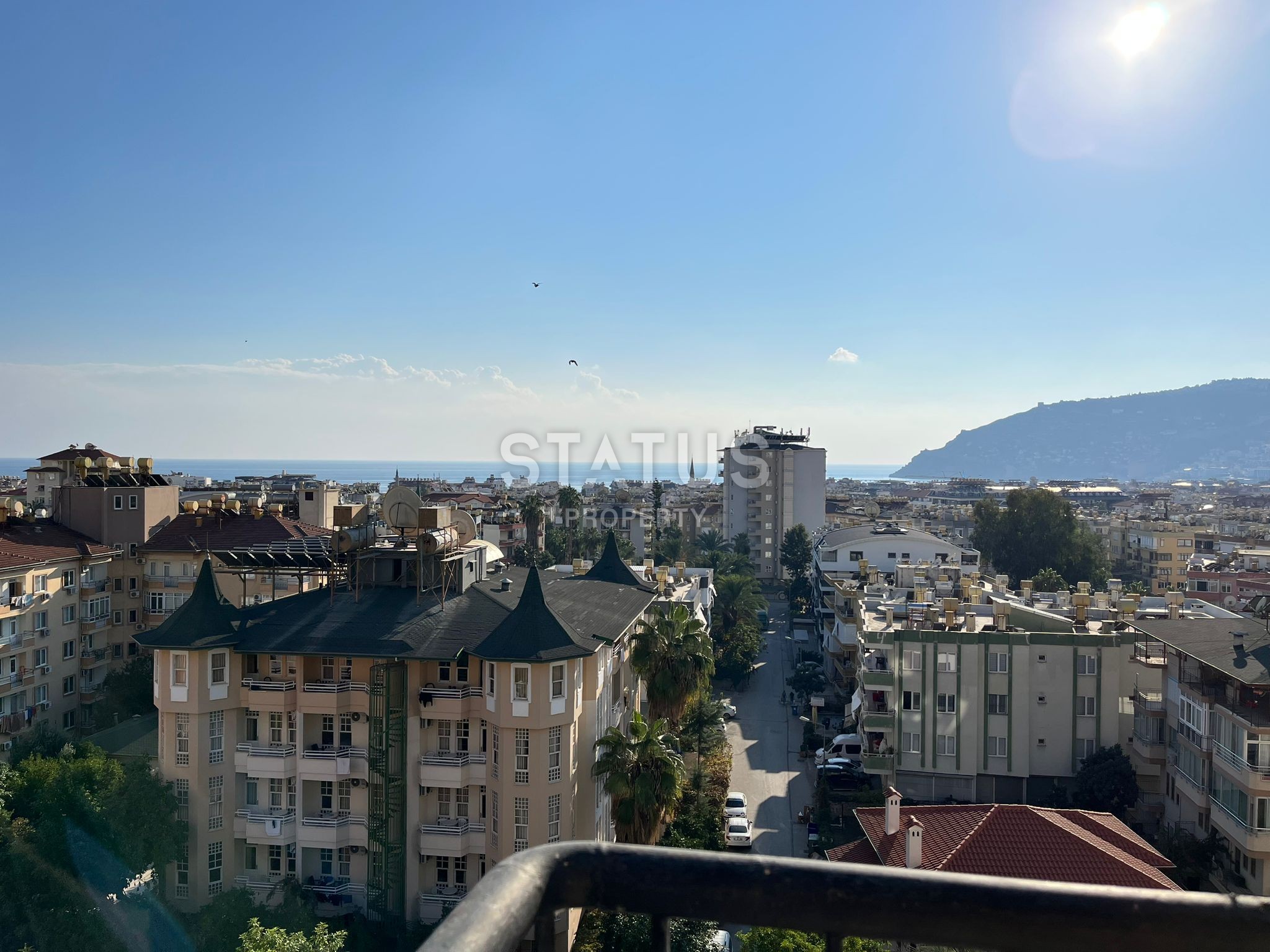 Меблированная квартира 2+1 с видом на море и крепость, 110 м2 фото 2