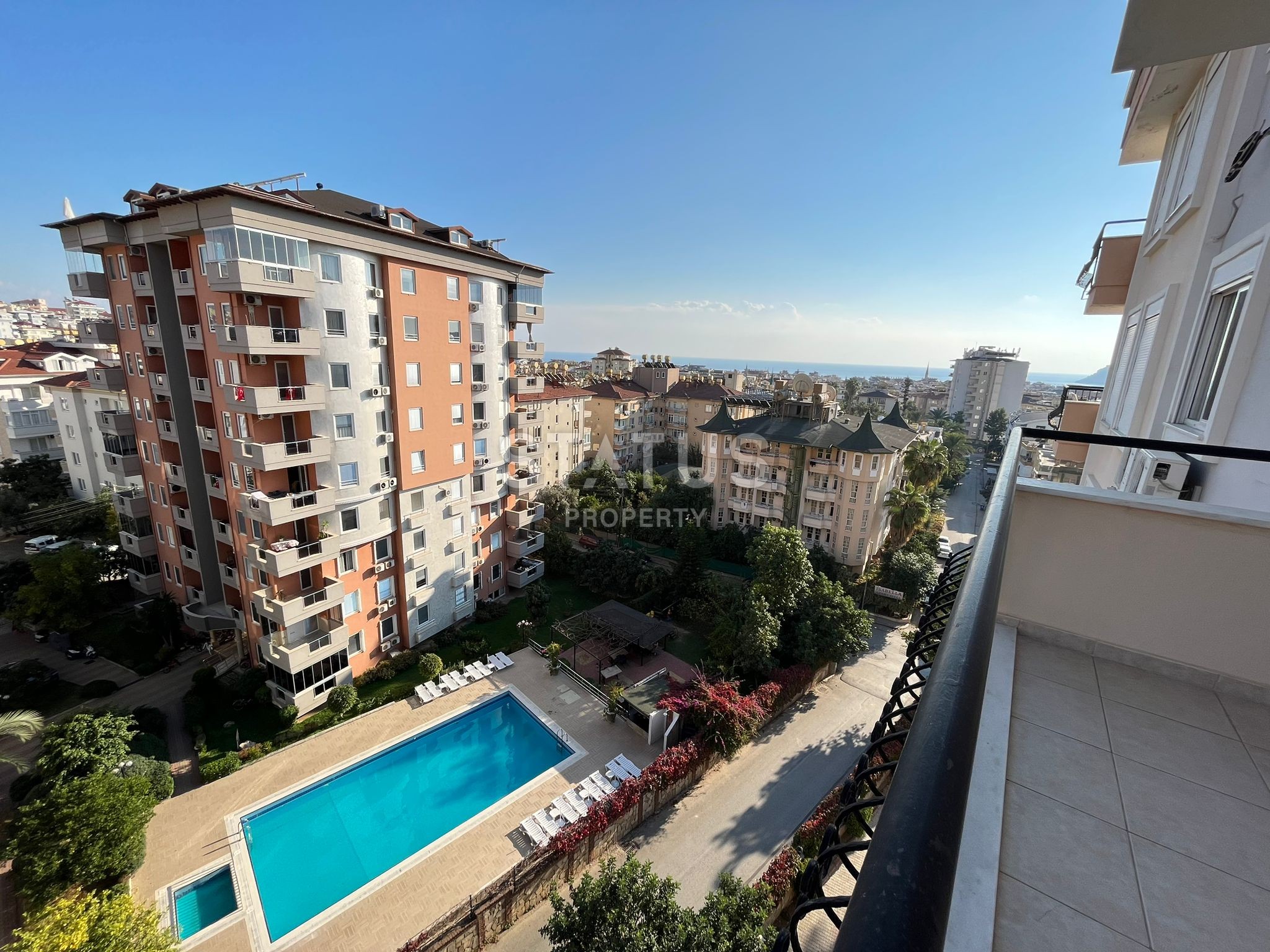 Меблированная квартира 2+1 с видом на море и крепость, 110 м2 фото 5