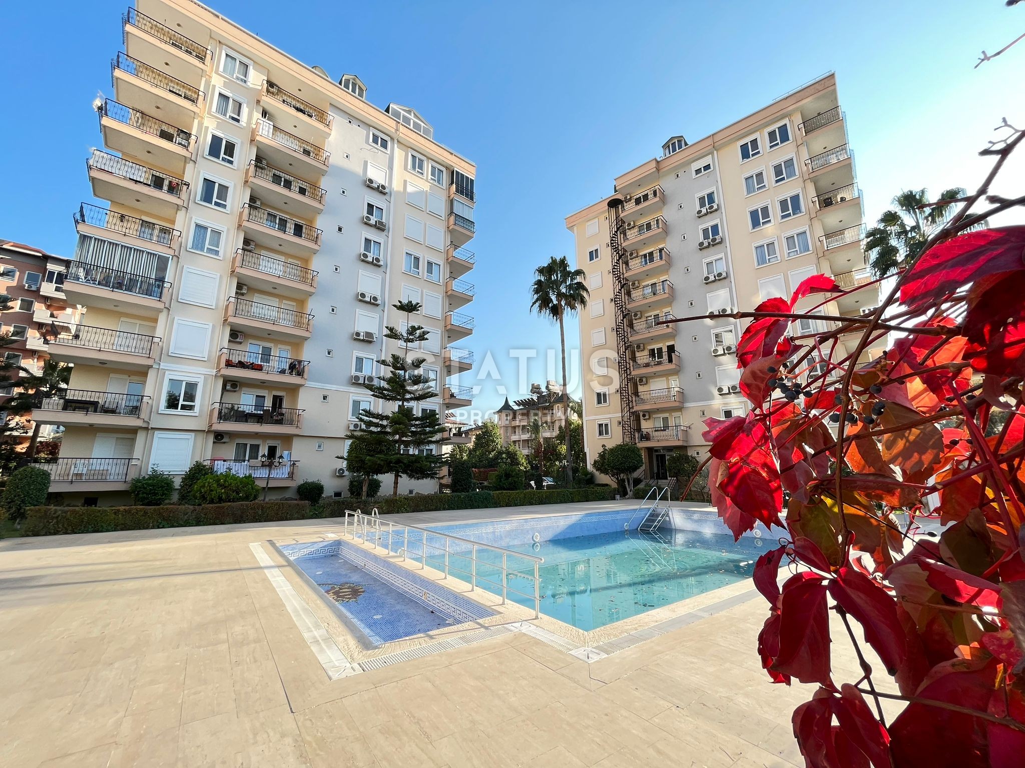 Меблированная квартира 2+1 с видом на море и крепость, 110 м2 фото 6