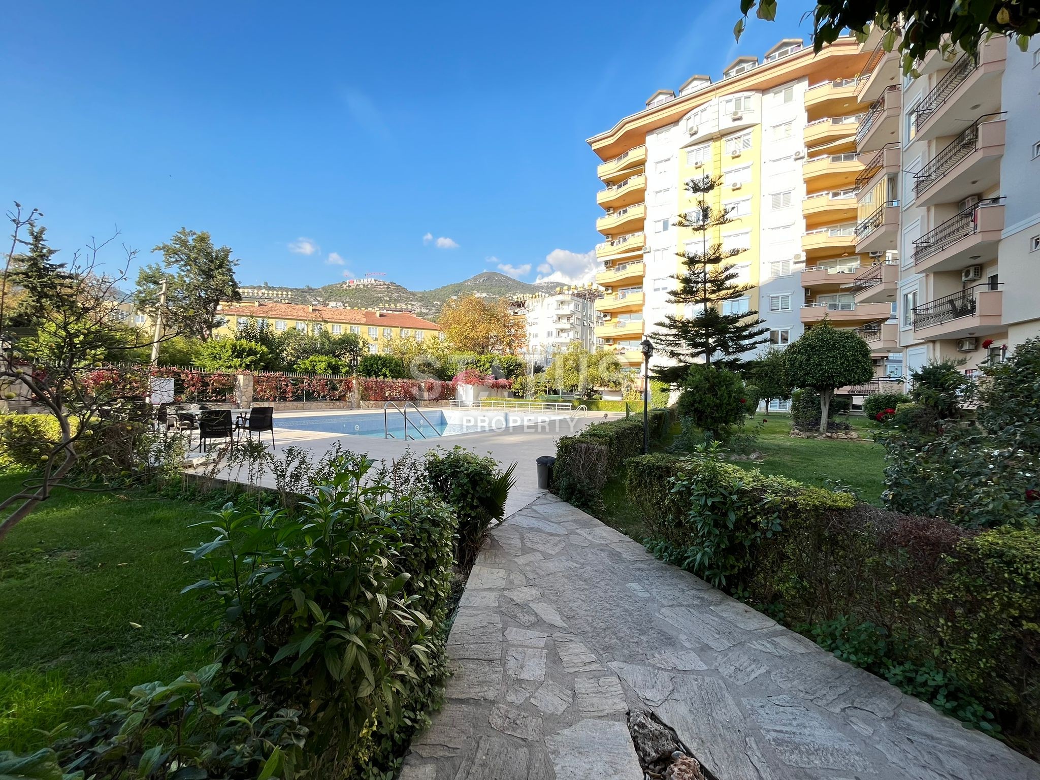 Меблированная квартира 2+1 с видом на море и крепость, 110 м2 фото 10