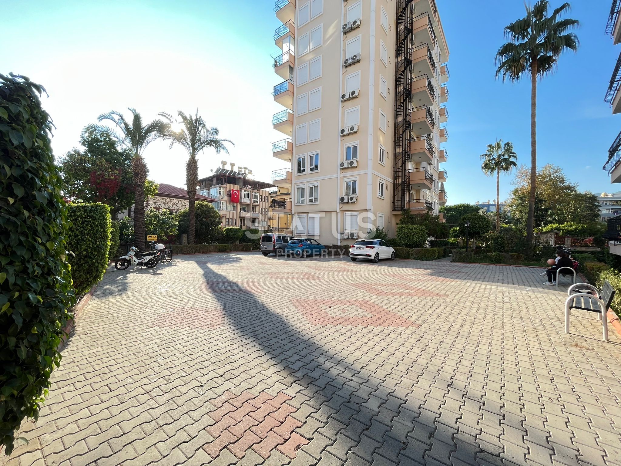 Меблированная квартира 2+1 с видом на море и крепость, 110 м2 фото 11