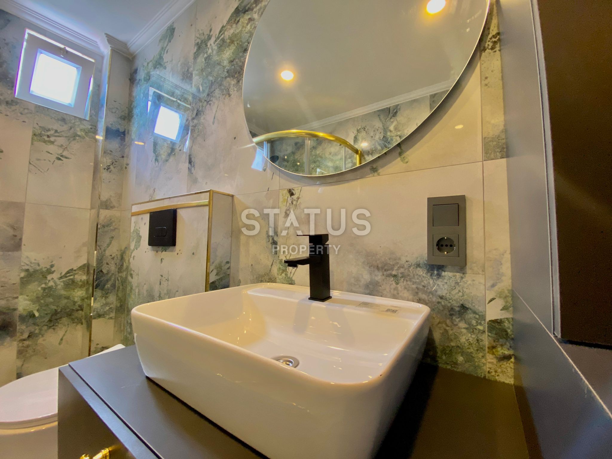 Меблированная квартира 2+1 с видом на море и крепость, 110 м2 фото 17