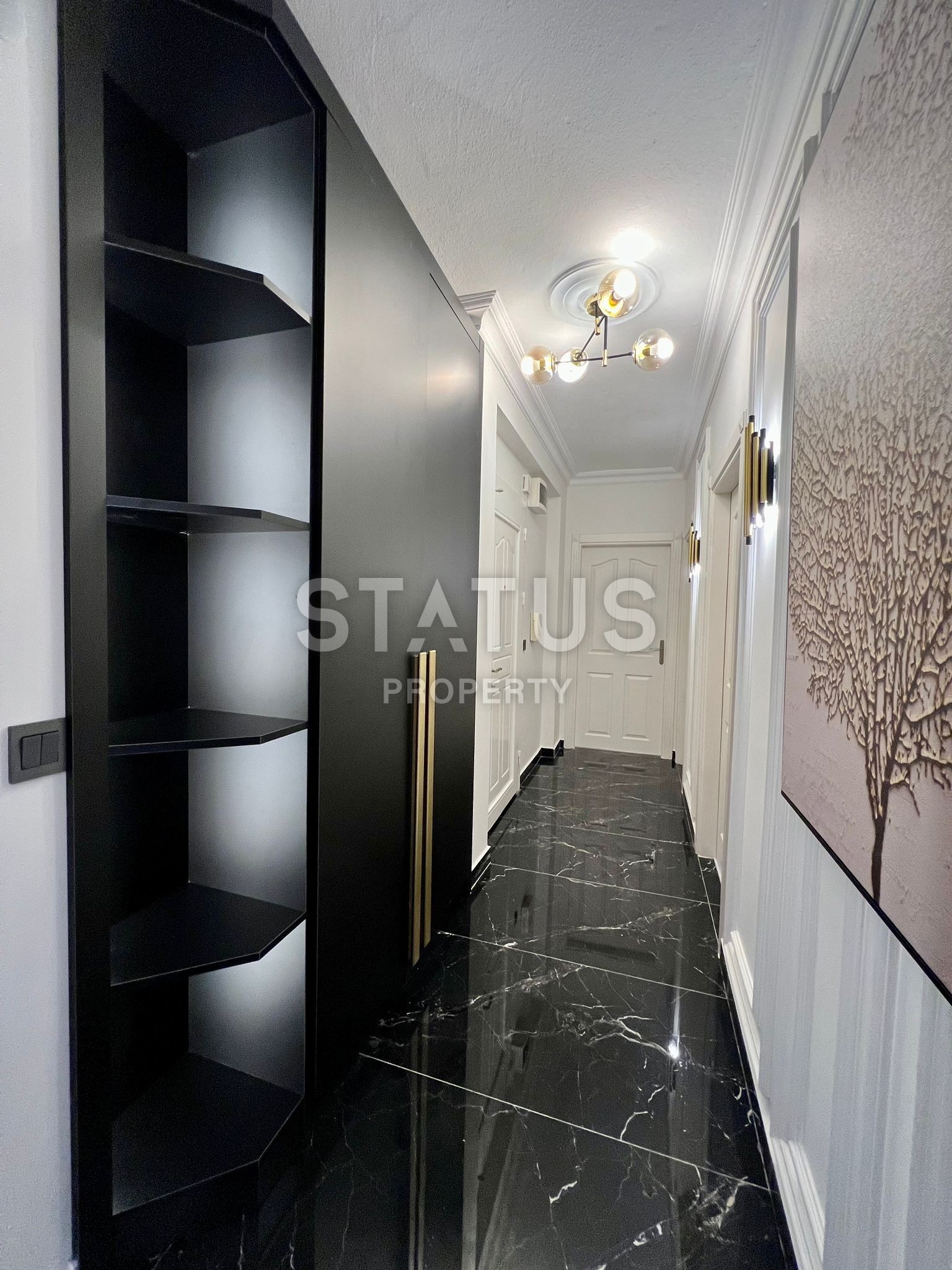 Меблированная квартира 2+1 с видом на море и крепость, 110 м2 фото 22