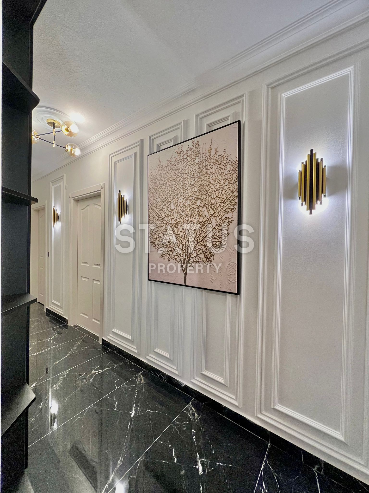 Меблированная квартира 2+1 с видом на море и крепость, 110 м2 фото 25