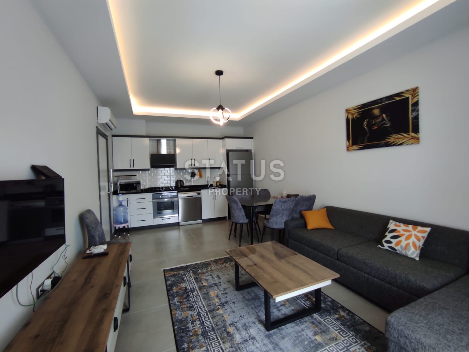 Квартира 1+1 с мебелью в комплексе с инфраструктурой, 56 м2 фото 5