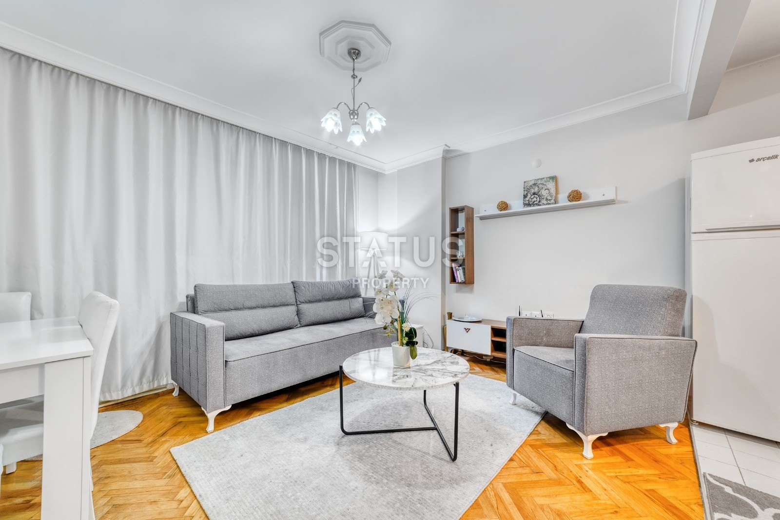 Квартира 1+1 с мебелью в центре города, 60 м2 фото 7